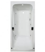 Ванна Jacob Delafon Repos 180x85 (с ручками) с гидромассажем