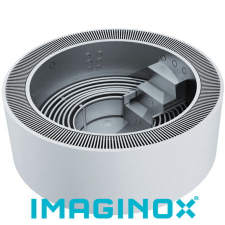 Гидромассажный бассейн IMAGINOX CULUS из нержавеющей стали